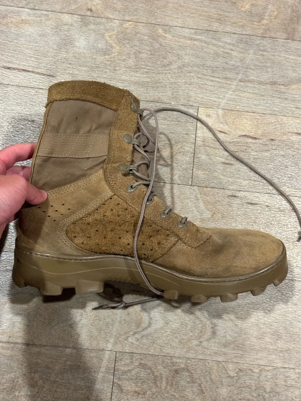 Rocky USMC Tropical Puncture Resistant Boots Coyote Brown Size 8.5W